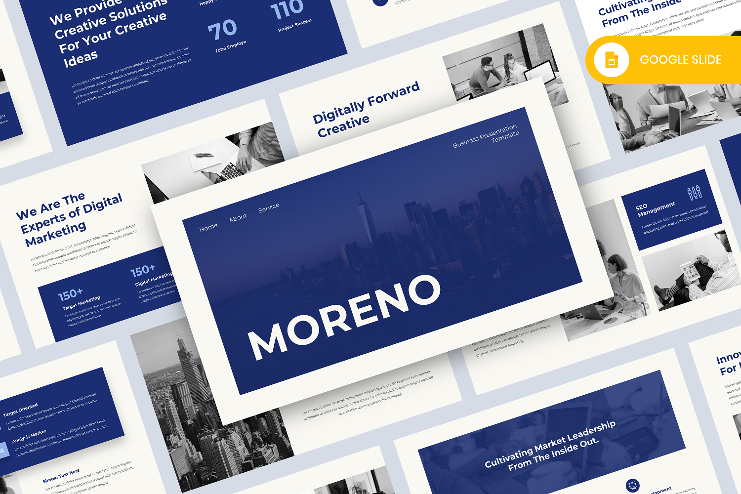 Moreno - Business Google Slide Template