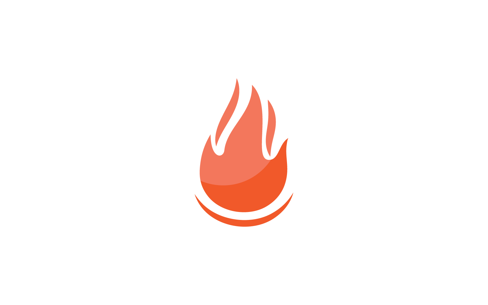 Fire flame Logo illustration vector, Oil, gas and energy