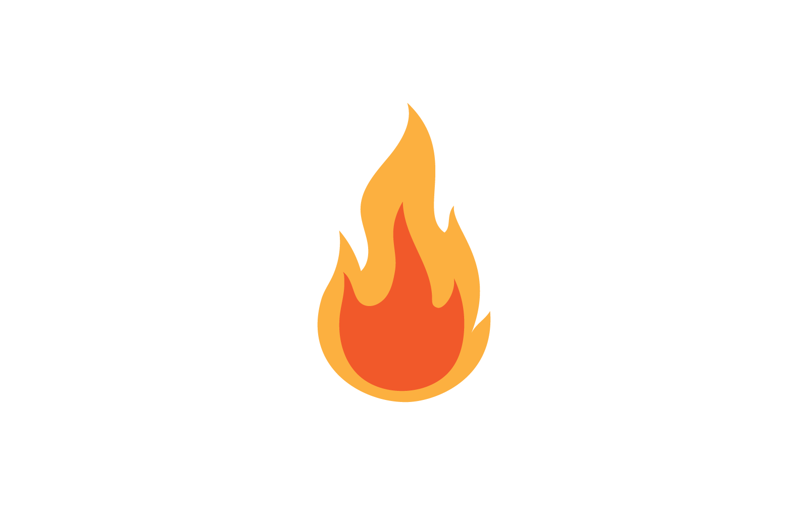 Fire flame Logo vector, Oil, gas and energy concept
