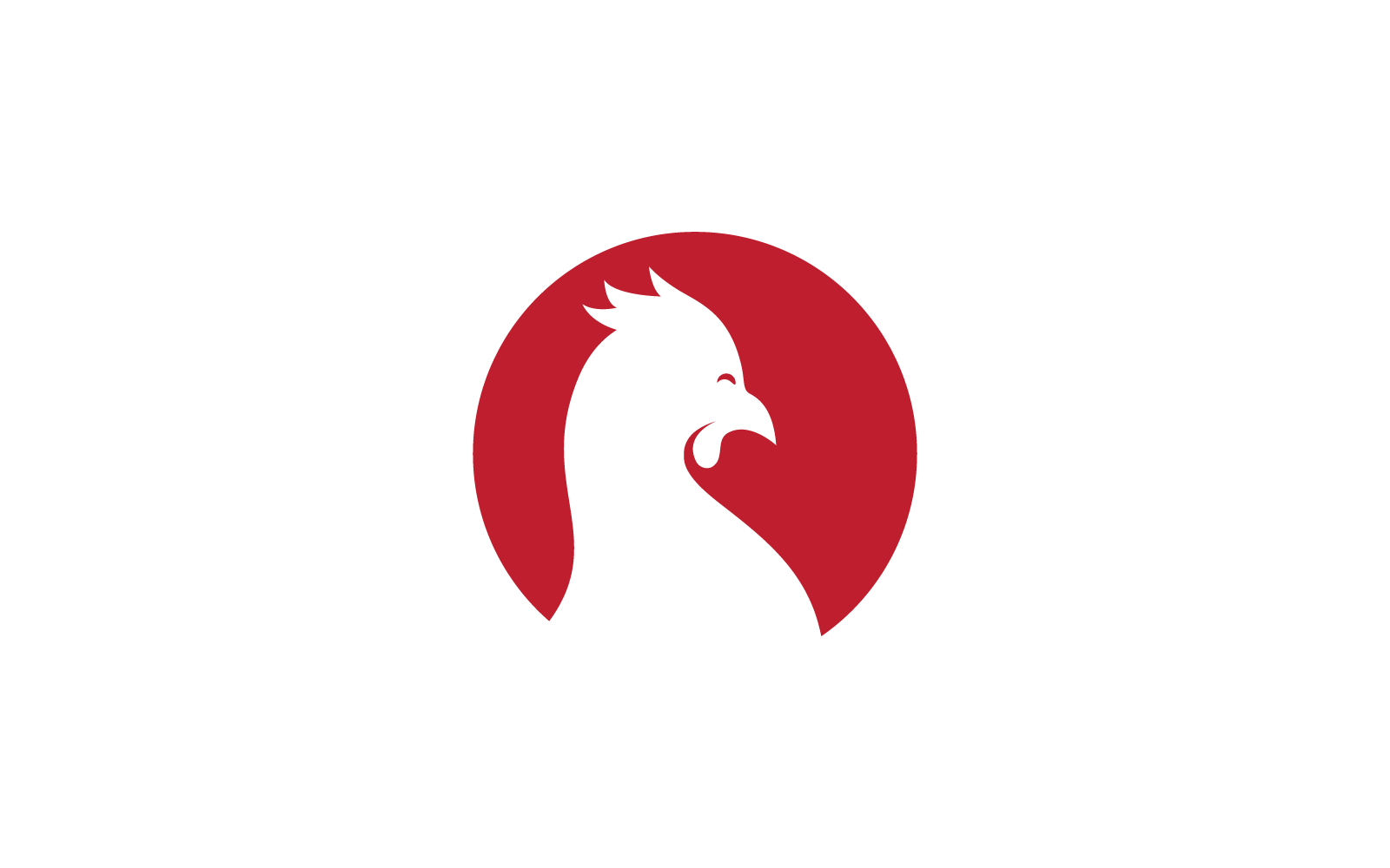 Haan logo sjabloonontwerp vector illustratie