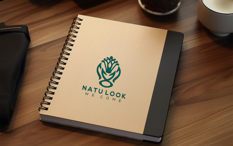 Notepad cover mockup | notepad logo mockup | book cover mockup | note pad cover mockup Product Mockup