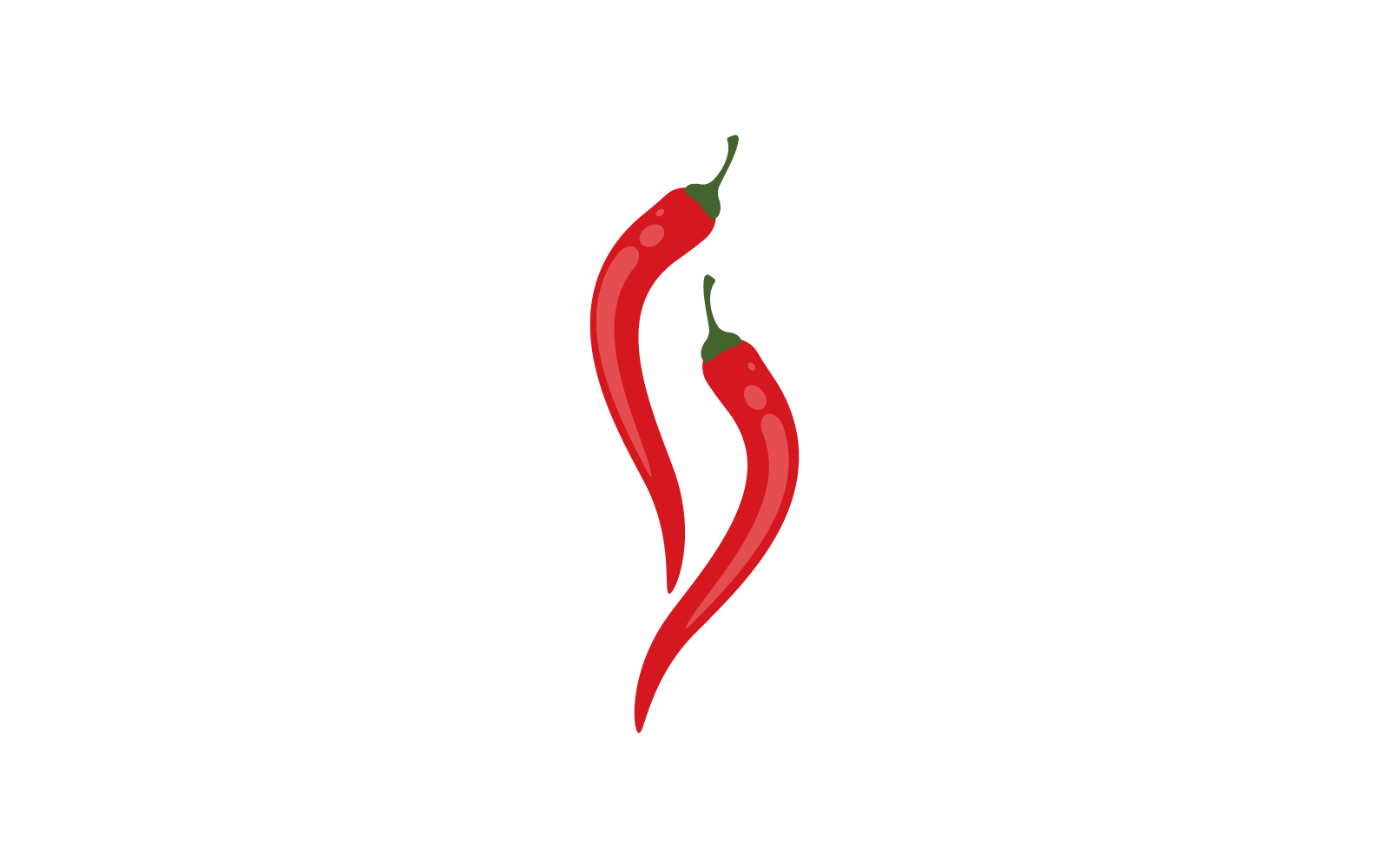 Red hot Chili illustration logo vector template Logo Template