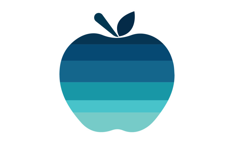 Apple fruits icon logo template version 44 Logo Template