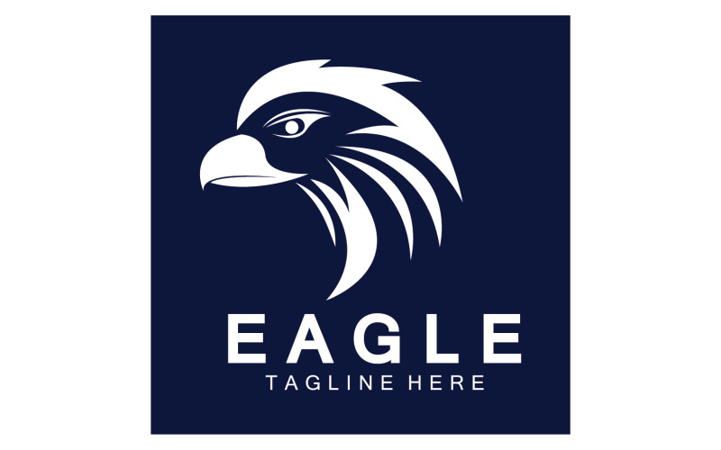 Eagle head bird logo vector version 3 Logo Template