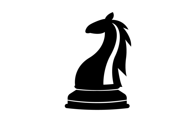 Horse logo simple vector version 8 Logo Template