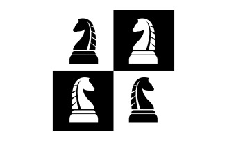 Horse logo simple vector version 20