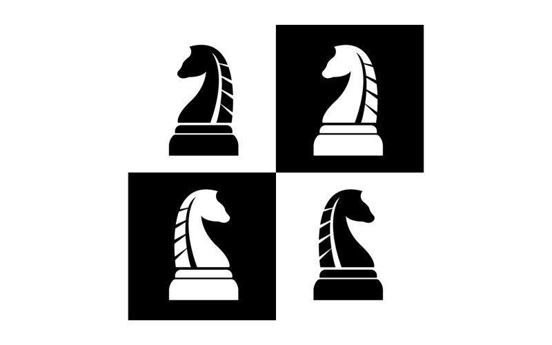 Horse logo simple vector version 20 Logo Template