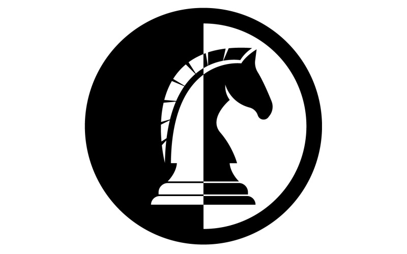 Horse logo simple vector version 30 Logo Template