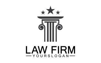 Law firm template logo simple version 10