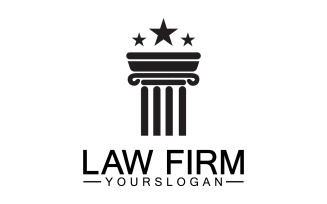 Law firm template logo simple version 11