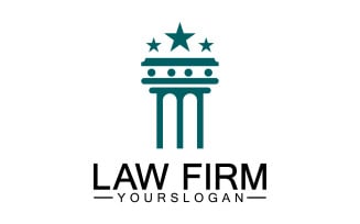 Law firm template logo simple version 14