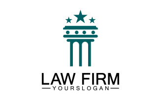 Law firm template logo simple version 14