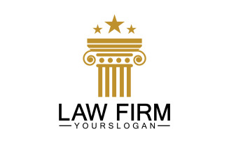Law firm template logo simple version 17