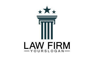 Law firm template logo simple version 19