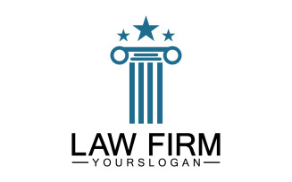 Law firm template logo simple version 28