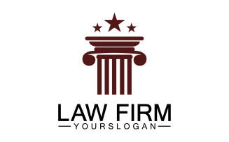 Law firm template logo simple version 2