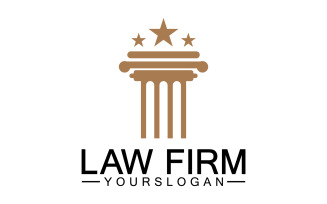 Law firm template logo simple version 35