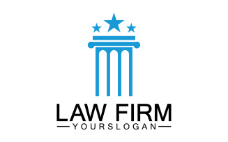 Law firm template logo simple version 36