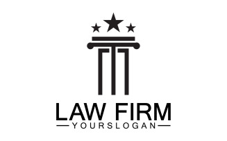 Law firm template logo simple version 38