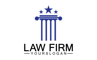 Law firm template logo simple version 39