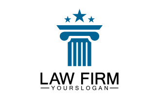 Law firm template logo simple version 3