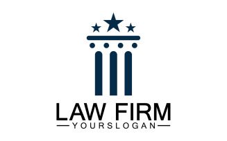 Law firm template logo simple version 40