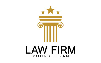 Law firm template logo simple version 4