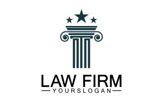 Law firm template logo simple version 5