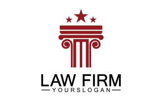 Law firm template logo simple version 9