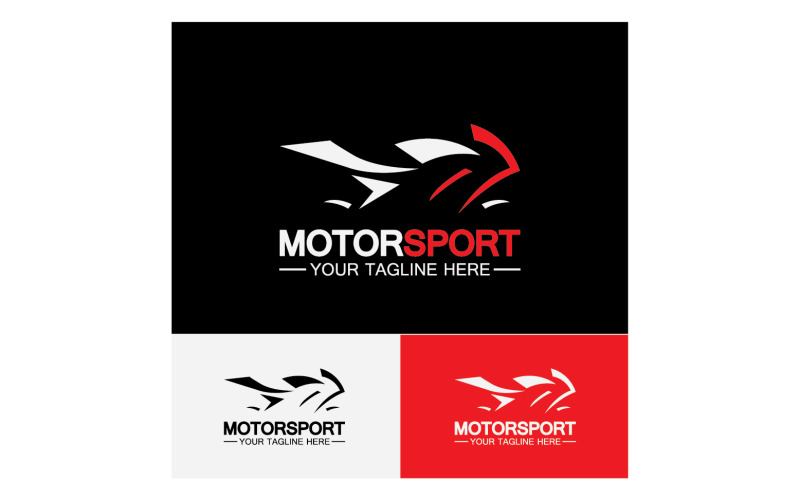 Motor sport icon logo template vector version 14 Logo Template