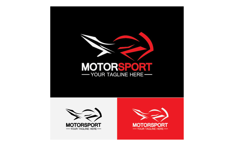 Motor sport icon logo template vector version 18 Logo Template
