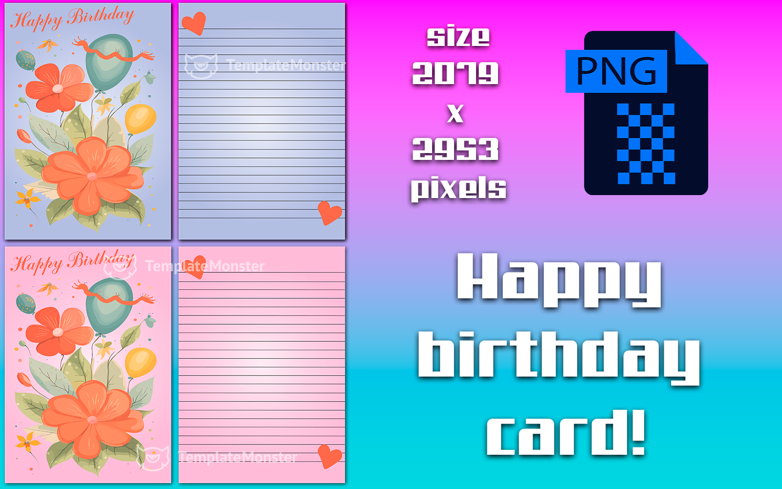 Template #387643 Birthday Card Webdesign Template - Logo template Preview
