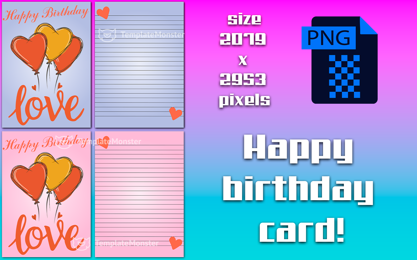 Template #387645 Birthday Card Webdesign Template - Logo template Preview