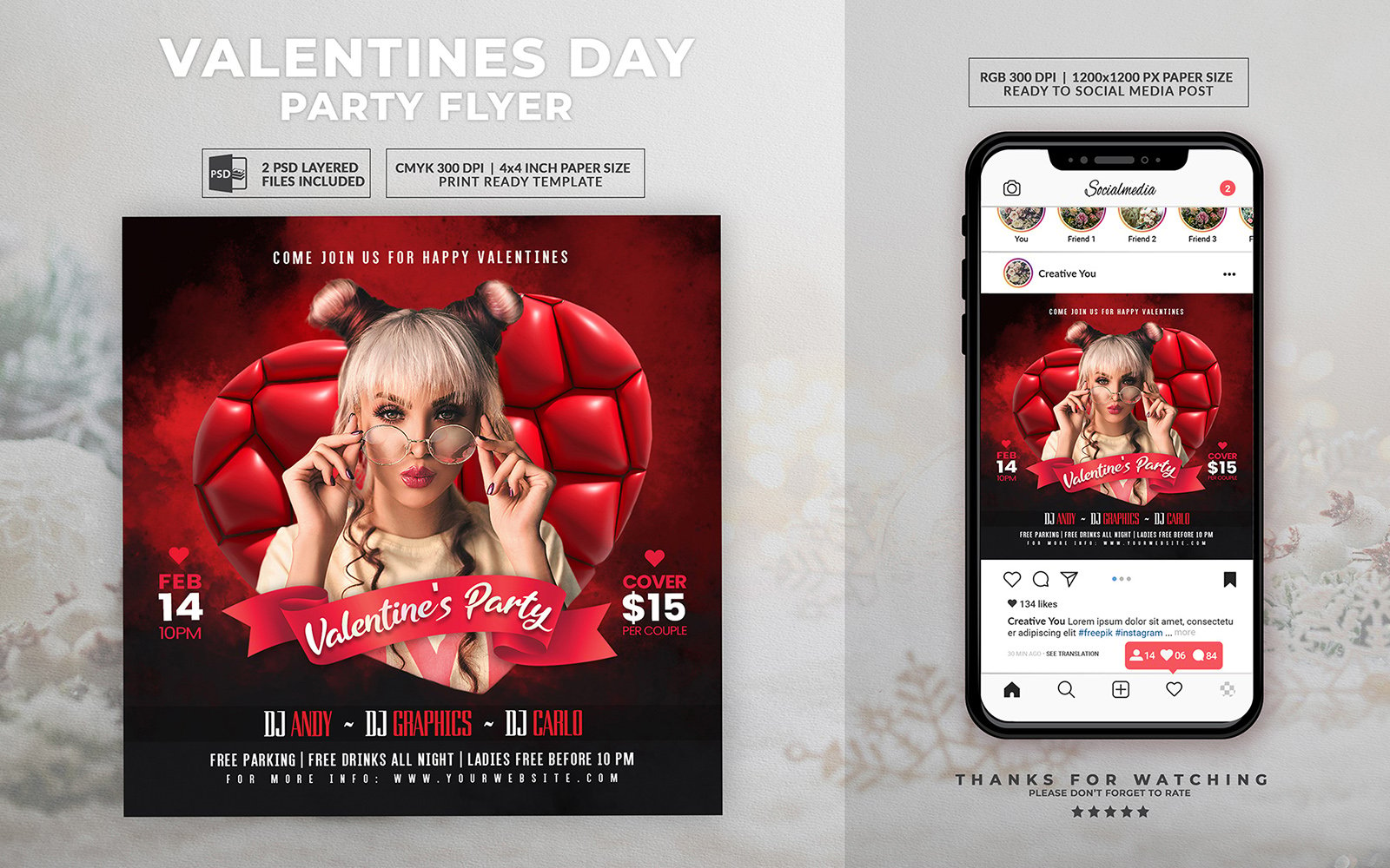 Template #387695 Valentines Day Webdesign Template - Logo template Preview