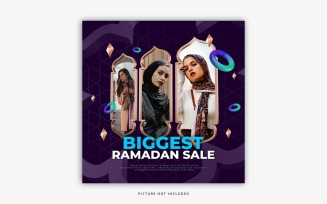 Ramadan Sale Social Media Template