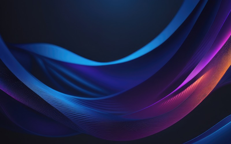 Abstract Technology Wave Background design