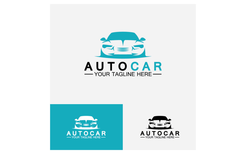Cars dealer, automotive, autocar logo design inspiration. v14 Logo Template
