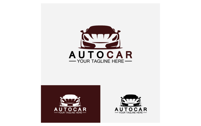 Cars dealer, automotive, autocar logo design inspiration. v16 Logo Template