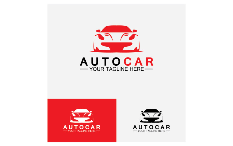 Cars dealer, automotive, autocar logo design inspiration. v17 Logo Template