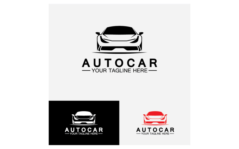 Cars dealer, automotive, autocar logo design inspiration. v18 Logo Template