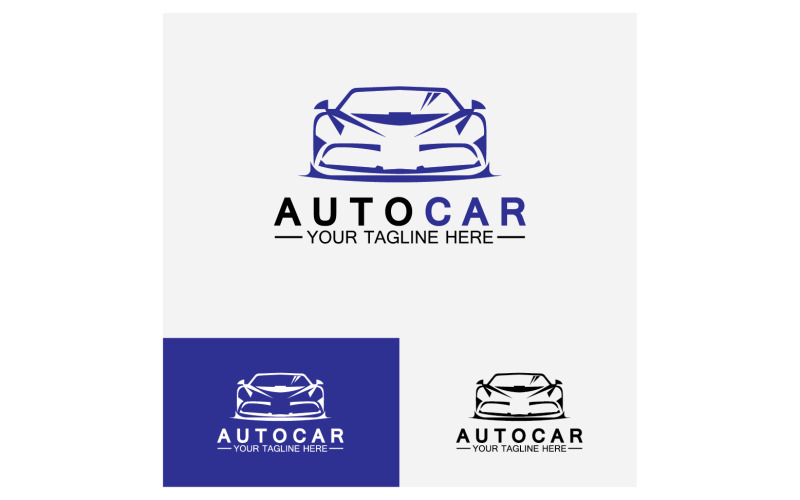 Cars dealer, automotive, autocar logo design inspiration. v21 Logo Template