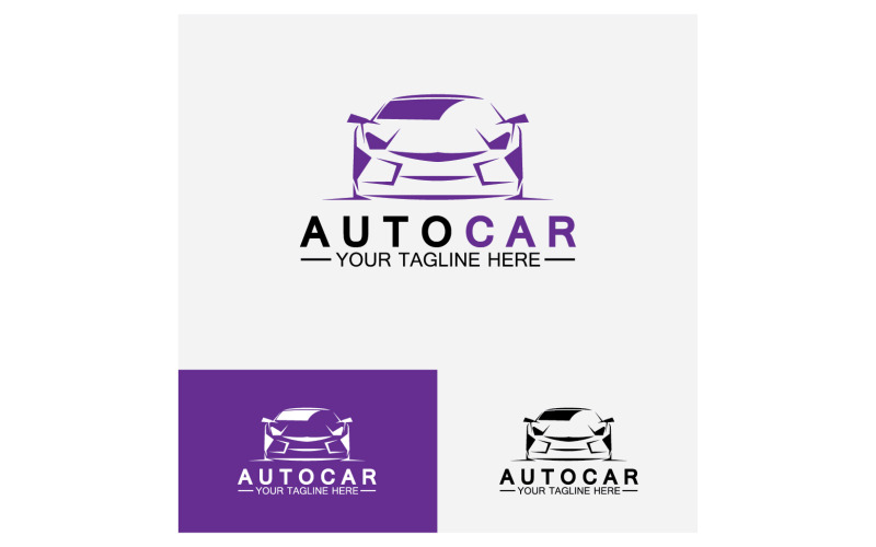Cars dealer, automotive, autocar logo design inspiration. v22 Logo Template