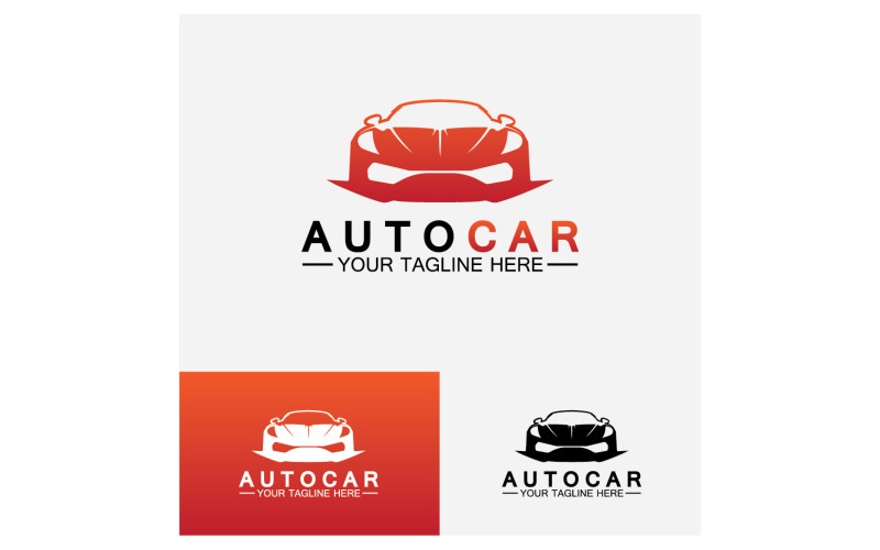 Cars dealer, automotive, autocar logo design inspiration. v25 Logo Template