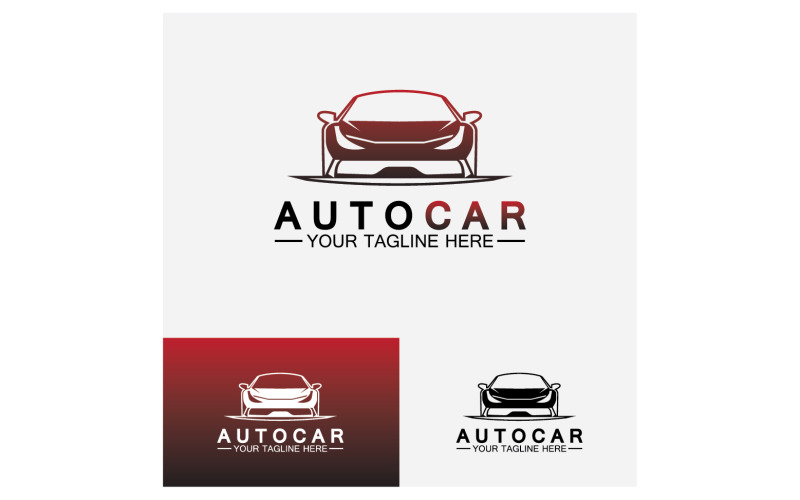 Cars dealer, automotive, autocar logo design inspiration. v32 Logo Template