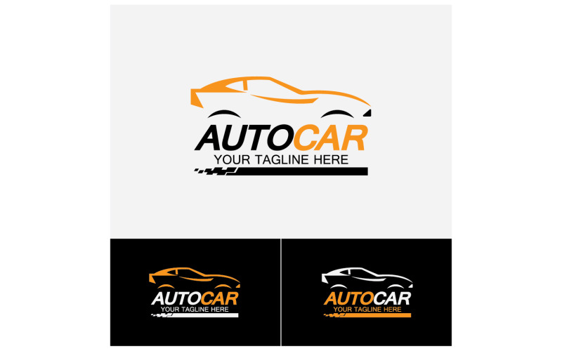 Cars dealer, automotive, autocar logo design inspiration. v34 Logo Template