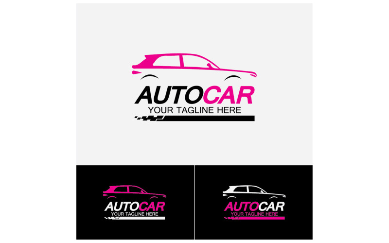 Cars dealer, automotive, autocar logo design inspiration. v37 Logo Template