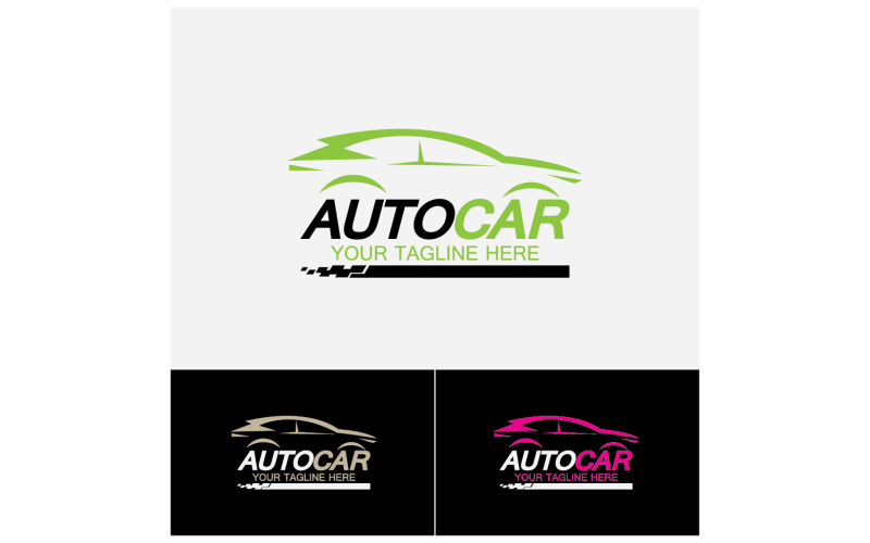 Cars dealer, automotive, autocar logo design inspiration. v42 Logo Template