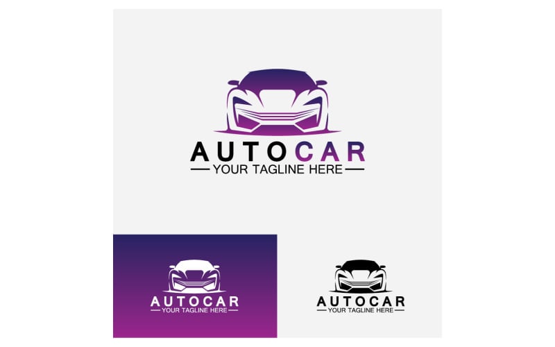 Cars dealer, automotive, autocar logo design inspiration. v7 Logo Template
