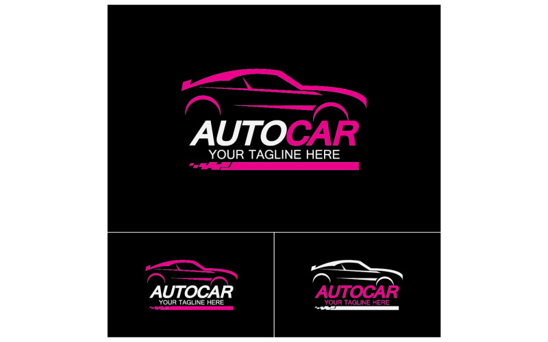 Cars dealer, automotive, autocar logo design inspiration. v49 Logo Template