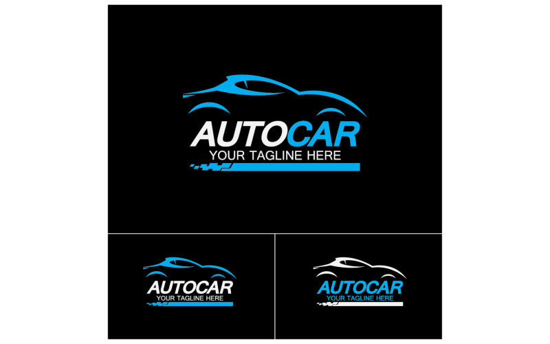 Cars dealer, automotive, autocar logo design inspiration. v53 Logo Template